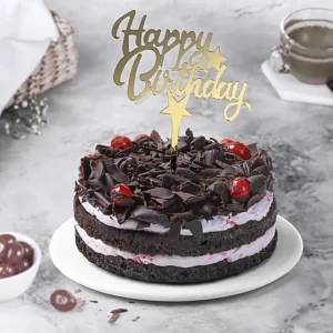Birthday Black Forest Cake