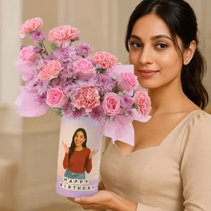 Pastel Floral Birthday Ensemble